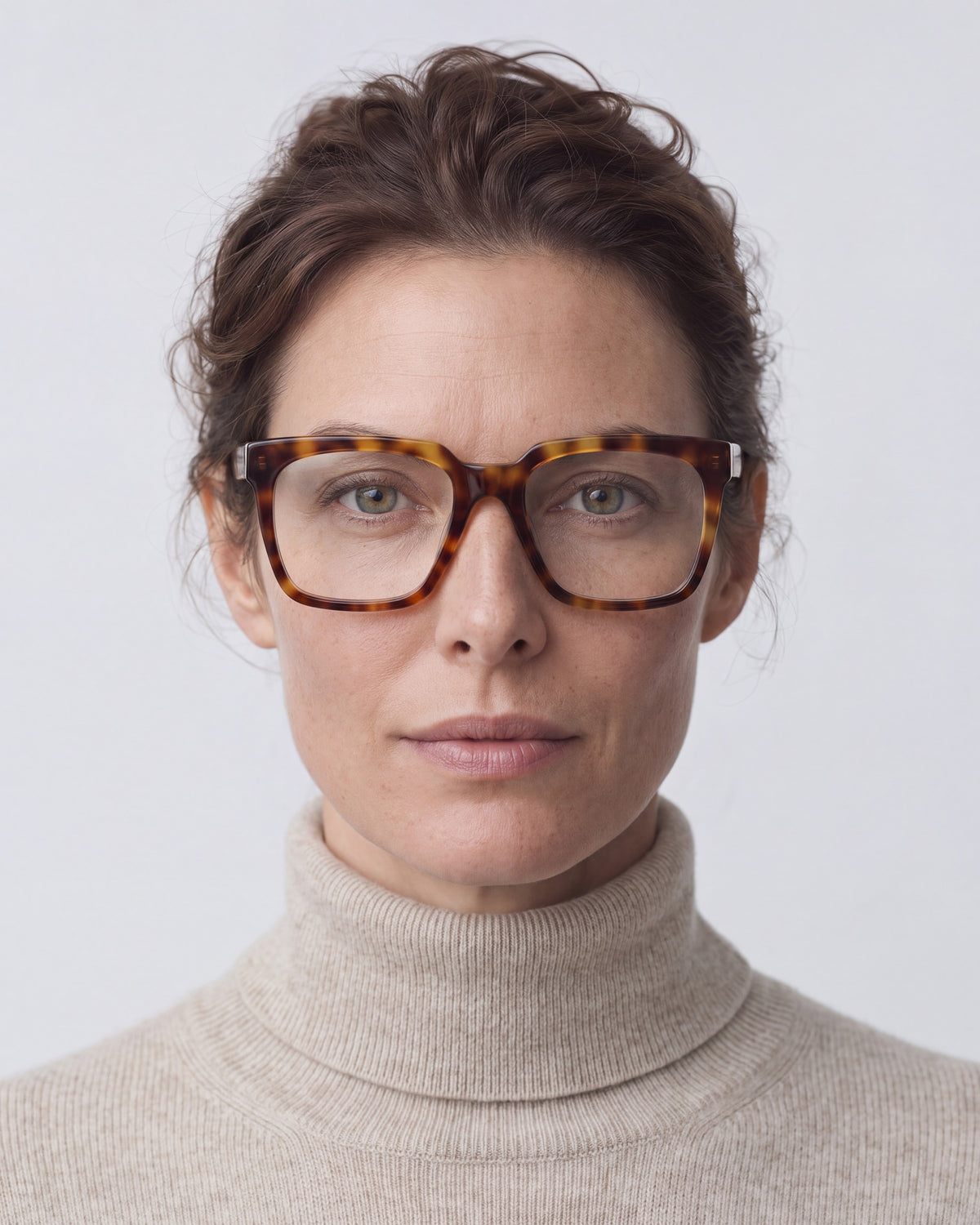 Therese Light Brown Readers, worn