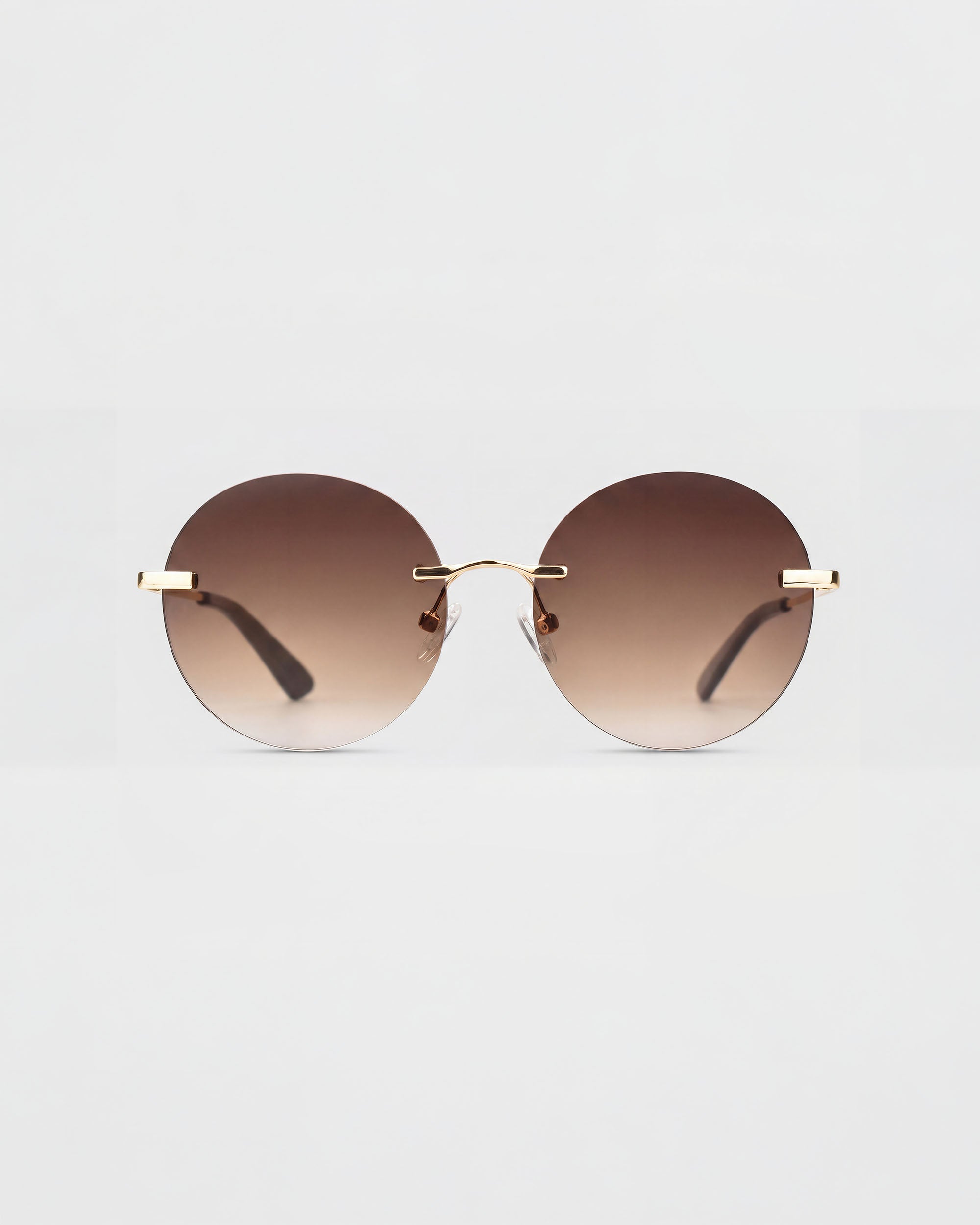 Grace Gold Rimless Sunglasses