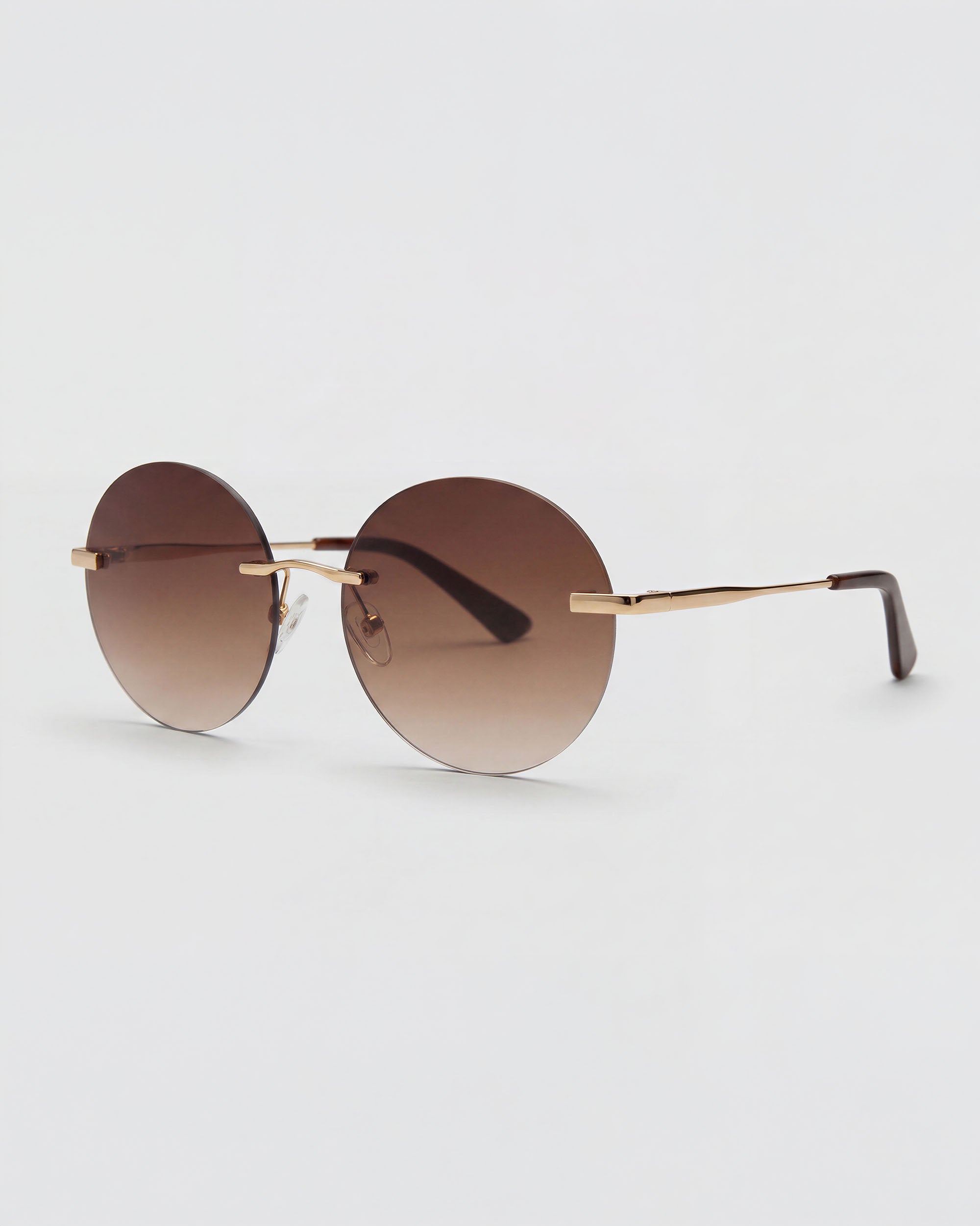 Grace Gold Rimless Sunglasses