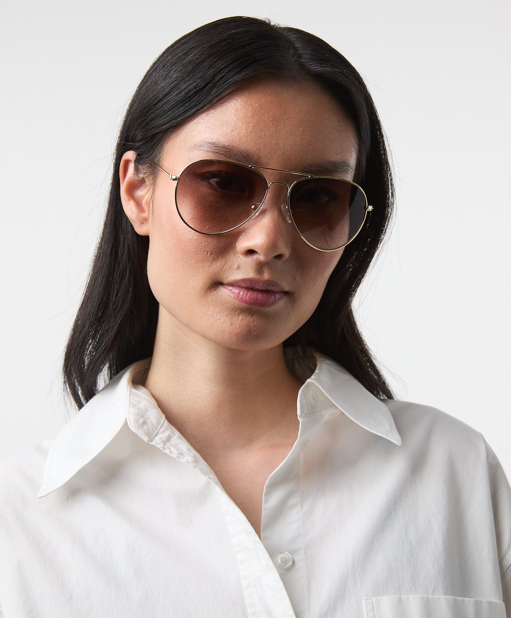 Julie Classic Gold Sunglasses