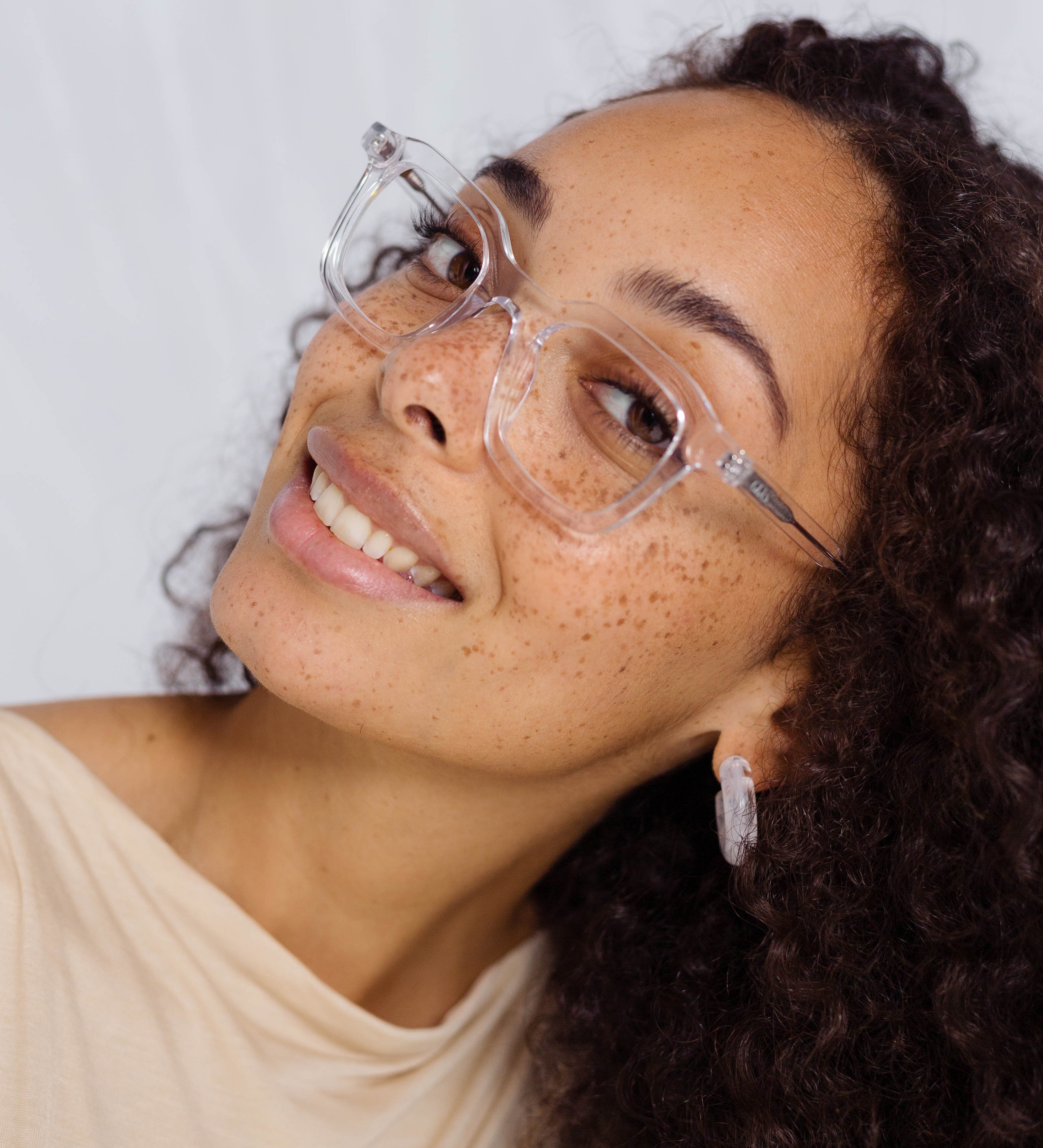 Mia Transparent Blue Light