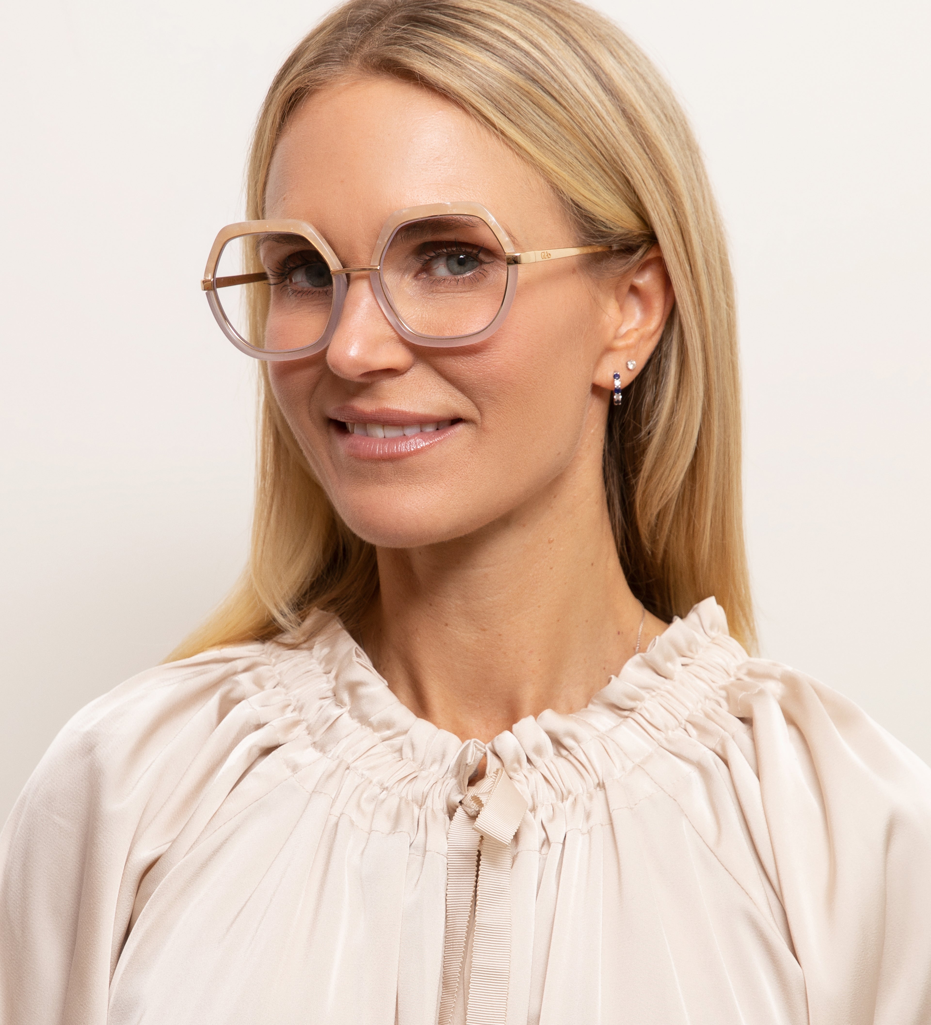 Marlene Almond Blue Light