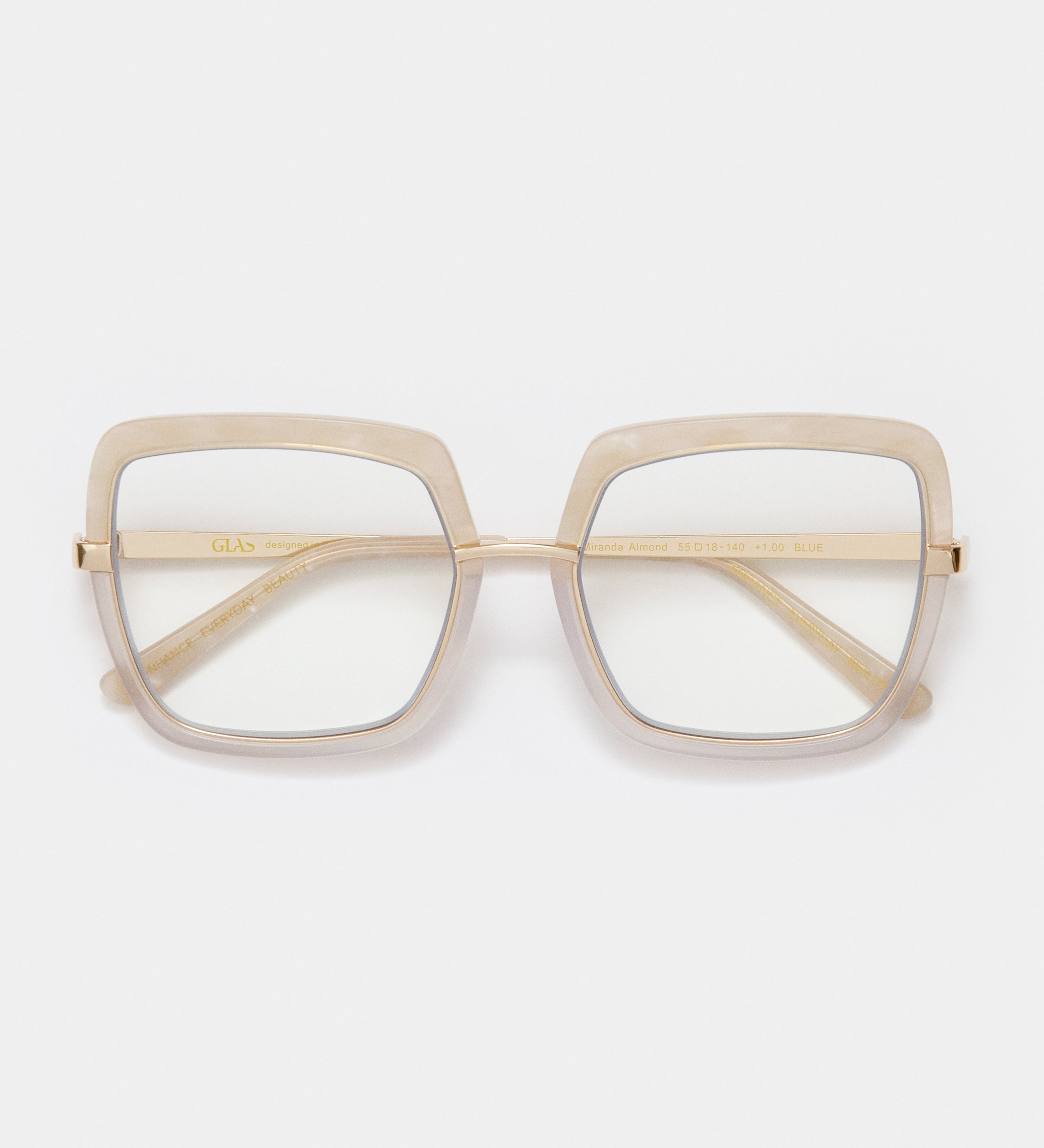 Miranda Almond Blue Light