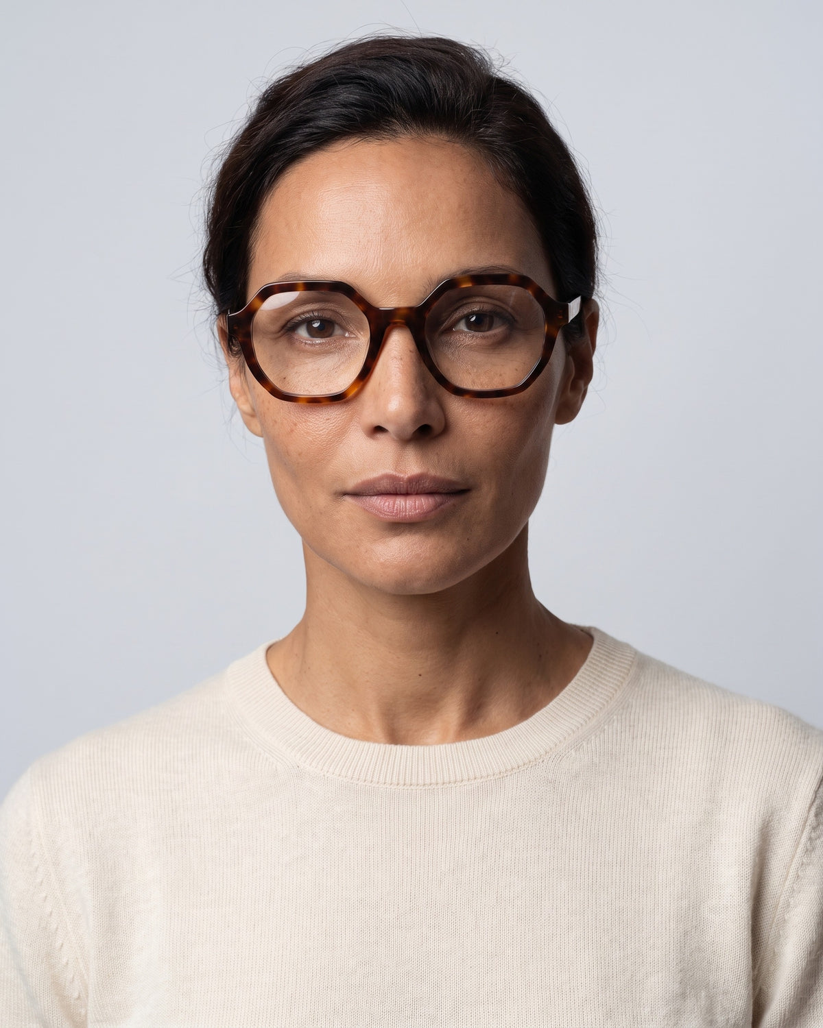 GLAS Lotus Havana Turtle Brown Blue Light – worn, studio